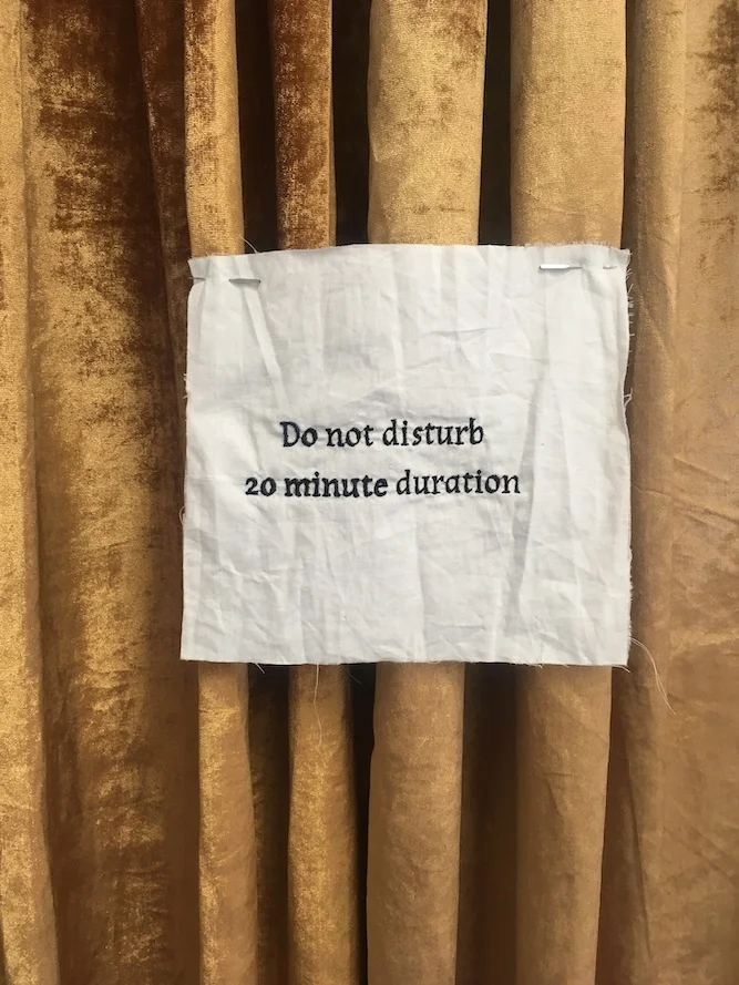 Loose Threads — install view